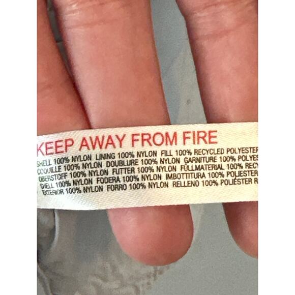 Free People NWT Light As A Feather Packable Tunic Liner Ice Grey Size M - Picture 11 of 13